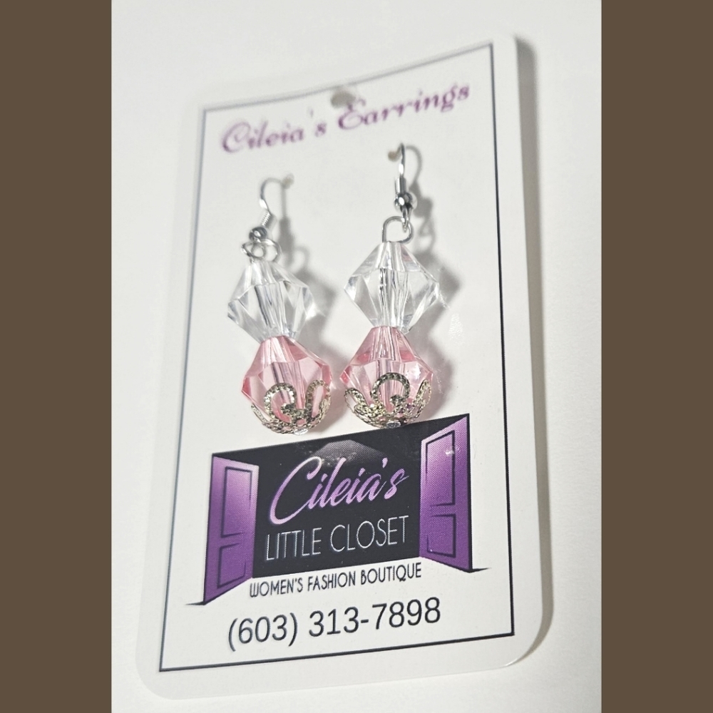 Dangling Earrings, Beaded